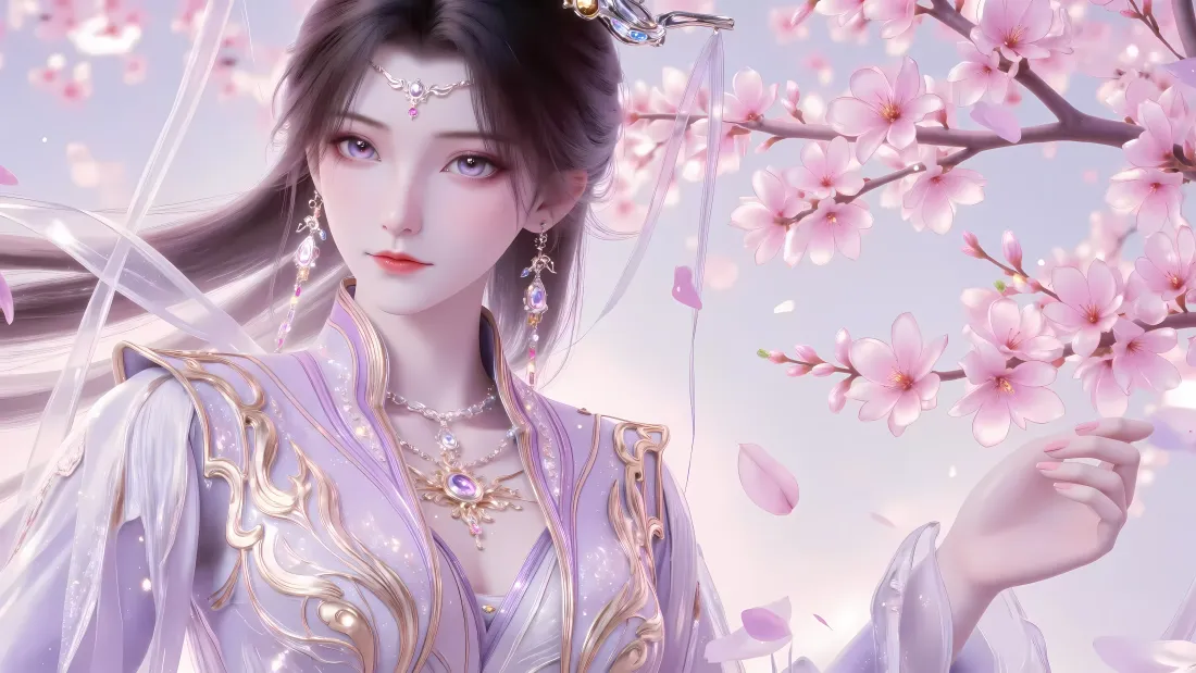 5k李慕婉壁纸｜仙逆仙侠背景图片 - 桃花古风「哲风壁纸」