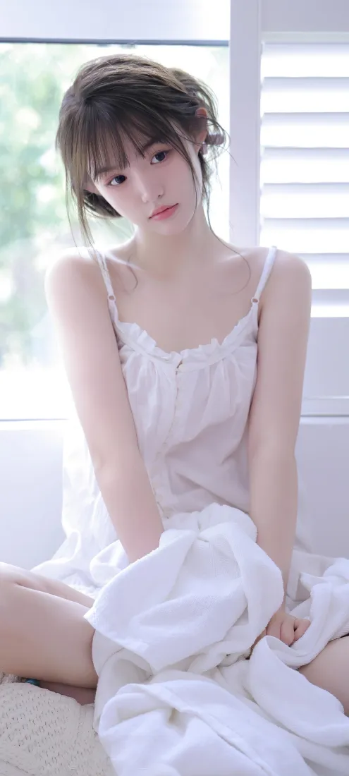 清纯美女手机壁纸｜手机背景图片 - 清新氛围感「哲风壁纸」