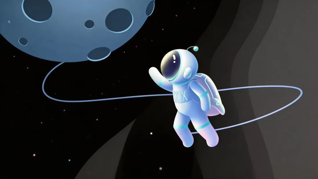 3k宇航员壁纸｜太空背景图片 - 创意星球「哲风壁纸」