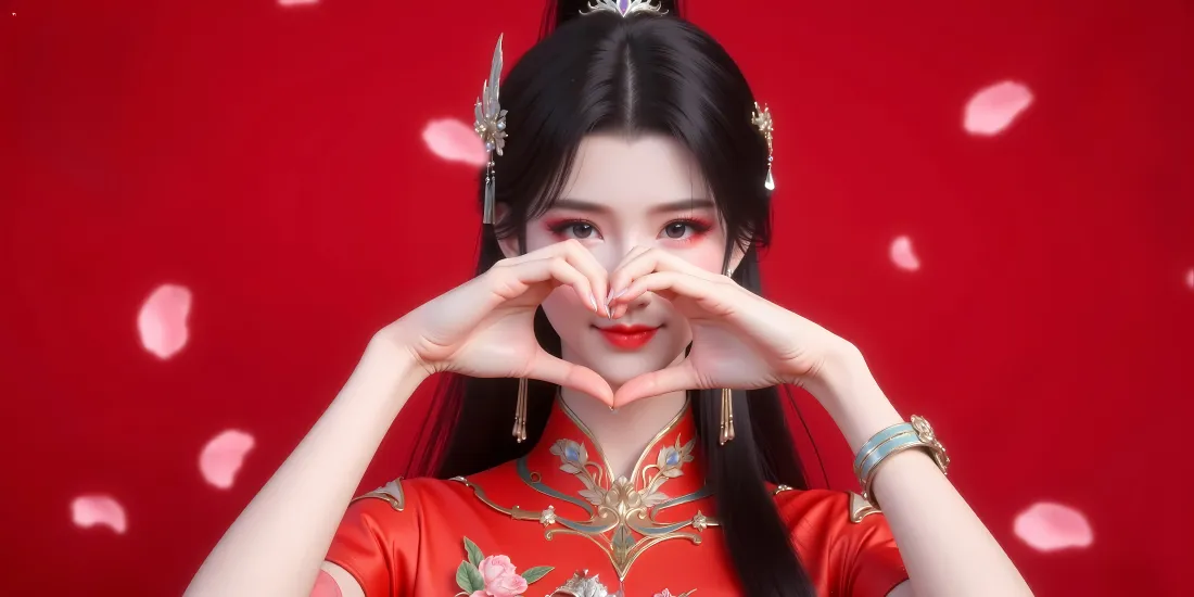 9k萧薰儿壁纸｜斗破苍穹背景图片 - 红衣古风美人「哲风壁纸」