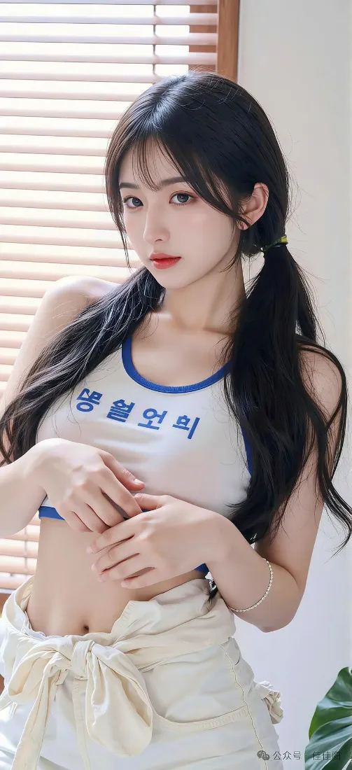 清纯美女手机壁纸｜室内背景图片 - 韩系少女「哲风壁纸」