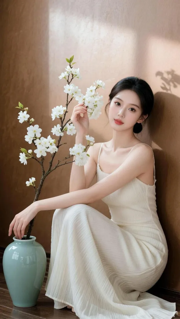 气质美女手机壁纸｜清新背景图片 - 优雅氛围感「哲风壁纸」