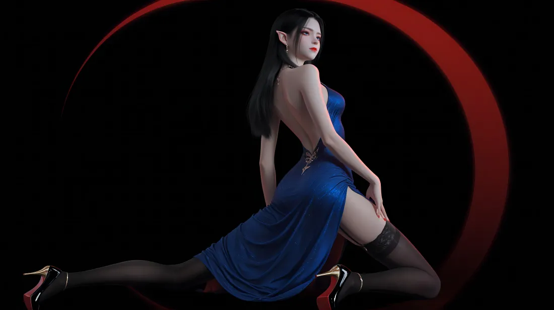 6k美杜莎壁纸｜斗破苍穹背景图片 - 性感御姐「哲风壁纸」