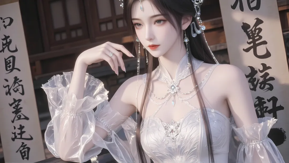 8k清漪壁纸｜完美世界背景图片 - 古风美人「哲风壁纸」