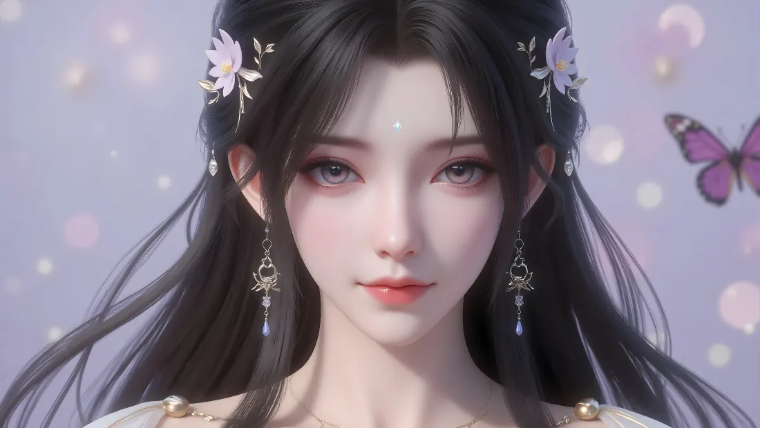 4k清漪壁纸｜完美世界背景图片 - 古风美人「哲风壁纸」