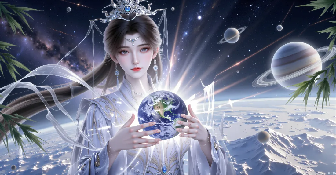 5k李慕婉壁纸｜星空宇宙背景图片 - 仙逆古风仙侠「哲风壁纸」