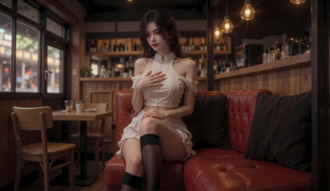 5k李慕婉壁纸｜仙逆背景图片 - 暖调咖啡馆「哲风壁纸」