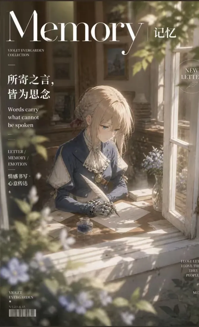 薇尔莉特手机壁纸｜紫罗兰永恒花园背景图片 - 治愈暖光「哲风壁纸」