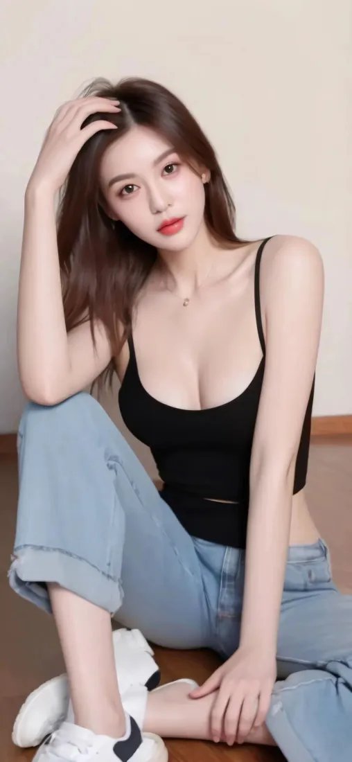 性感美女手机壁纸｜室内背景图片 - 手机「哲风壁纸」