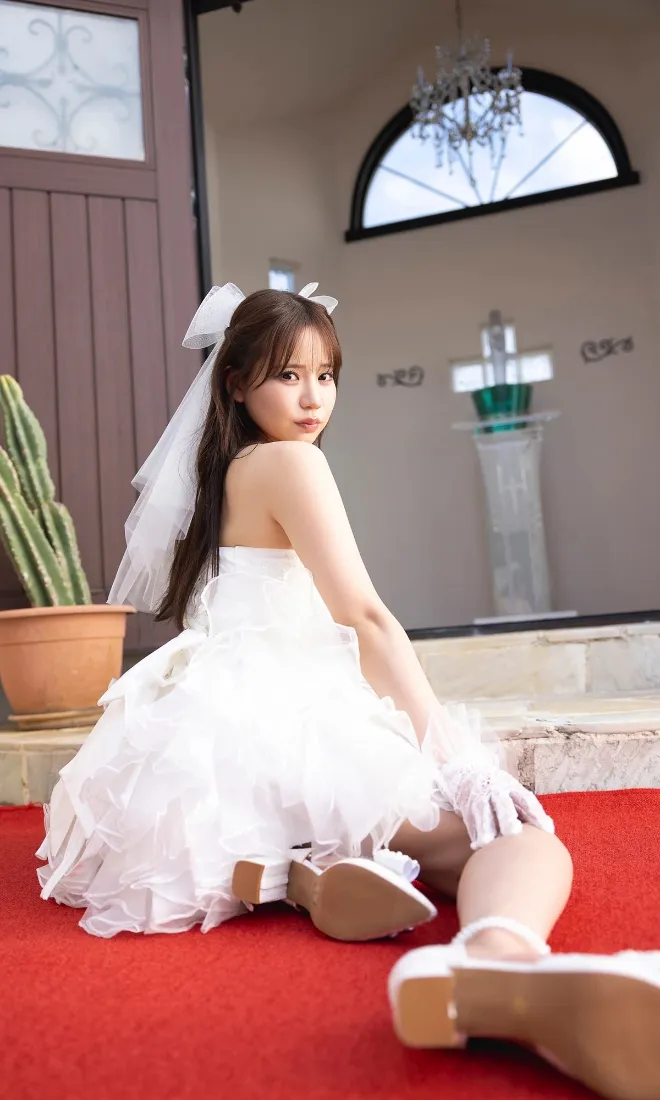 婚纱少女手机壁纸｜户外结婚场景背景图片 - 清新温柔甜美「哲风壁纸」