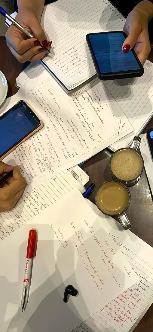 学习手机壁纸｜咖啡书桌背景图片 - 沉浸式休闲刷题学习日常「哲风壁纸」