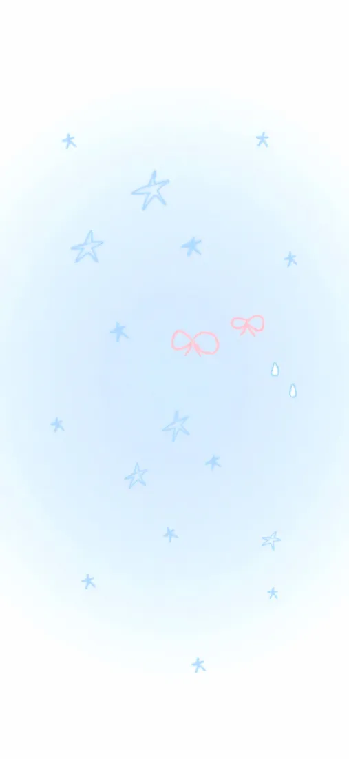 星星手机壁纸｜淡蓝色渐变背景图片 - 清新简约「哲风壁纸」