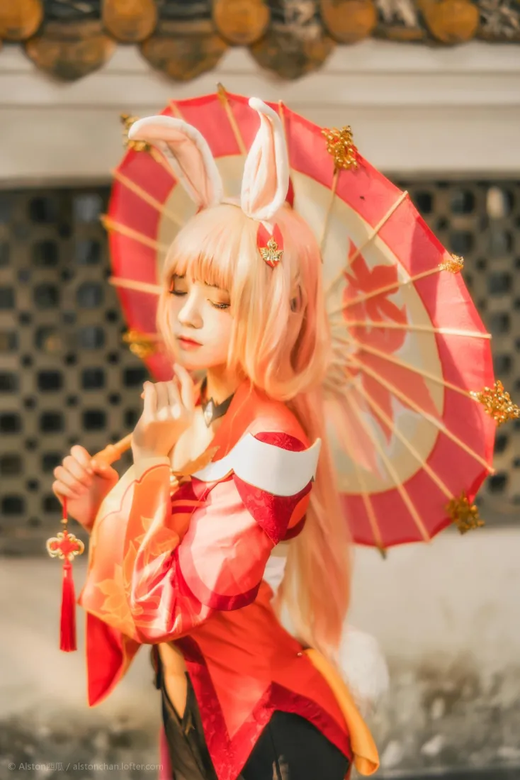 公孙离手机壁纸｜桜桃喵cos背景图片 - 王者荣耀幻舞玲珑「哲风壁纸」