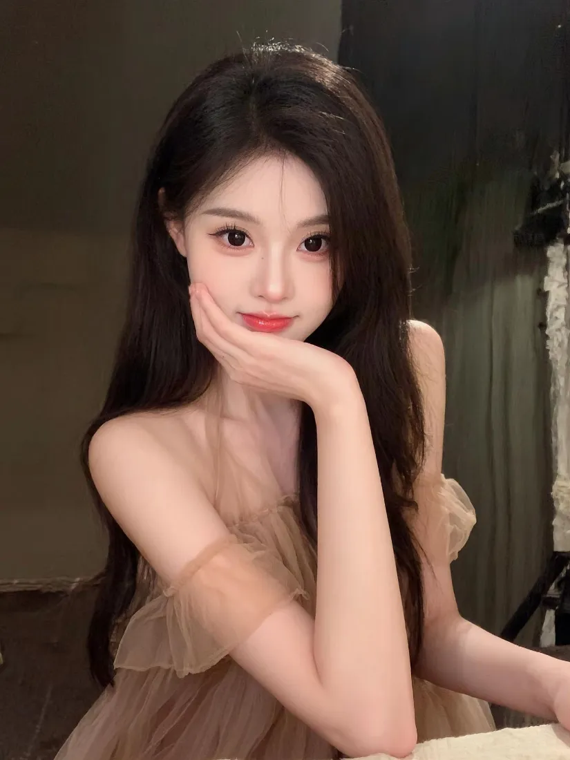 黑长直美女手机壁纸｜温柔氛围感背景图片 - 手机专用「哲风壁纸」