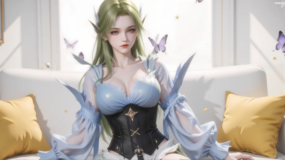 8k碧姬壁纸｜斗罗大陆绝世唐门背景图片 - 精灵少女「哲风壁纸」