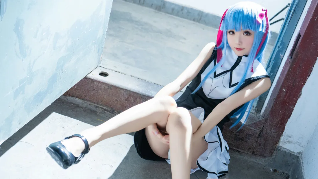 4k斯提亚拉壁纸｜星之迟迟cos背景图片 - 户外少女写真「哲风壁纸」