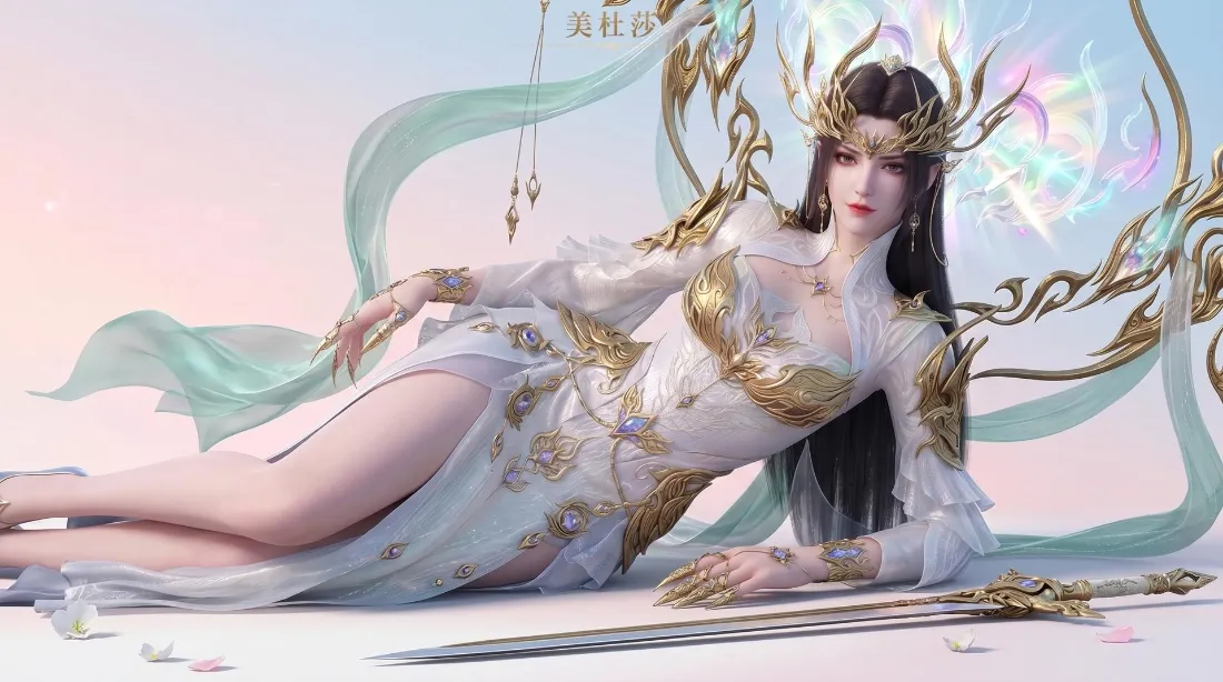 2k美杜莎壁纸｜斗破苍穹国漫背景图片 - 华丽古风女神「哲风壁纸」