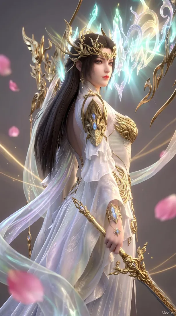 美杜莎手机壁纸｜斗破苍穹国漫背景图片 - 古风女王「哲风壁纸」
