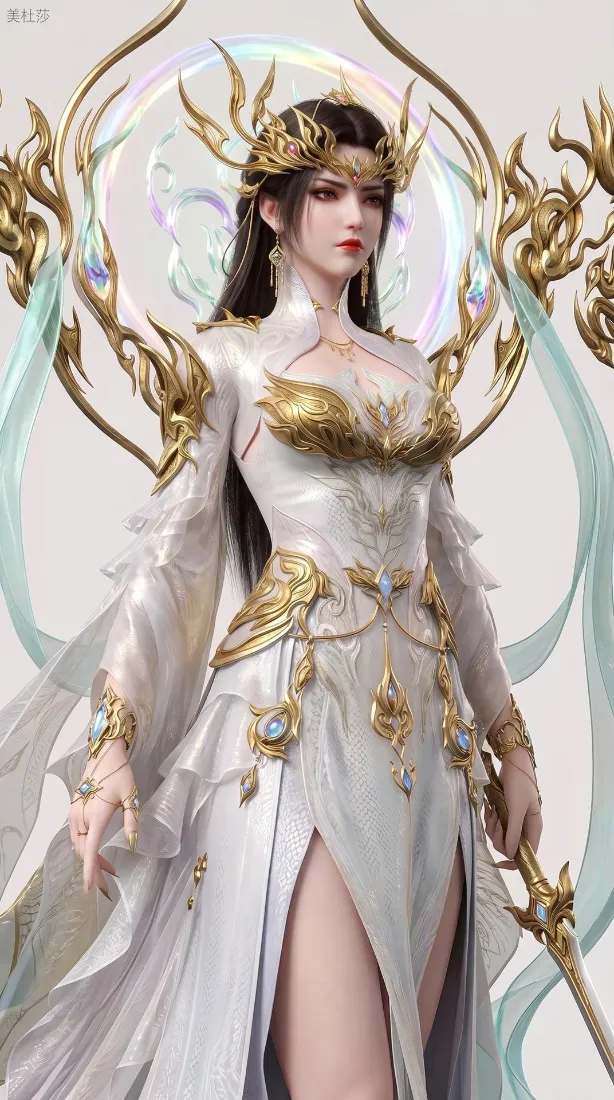 美杜莎手机壁纸｜斗破苍穹国漫背景图片 - 古风玄幻清冷御姐角色「哲风壁纸」