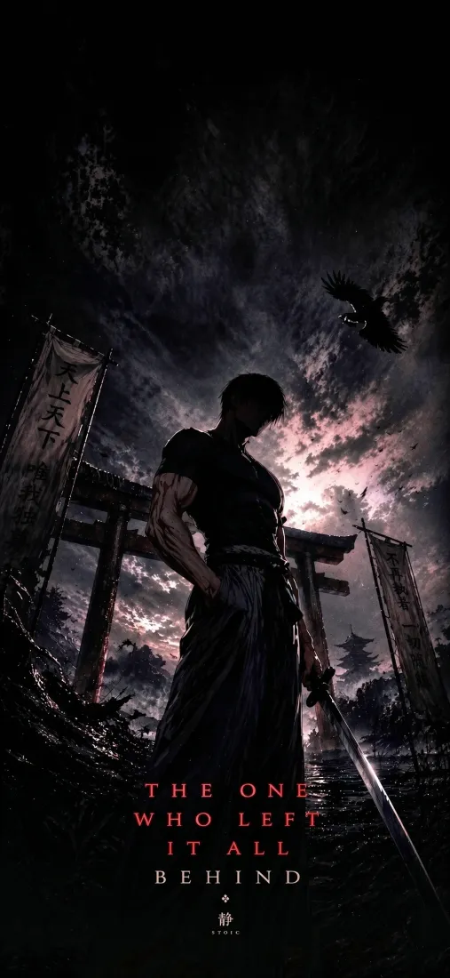 乙骨忧太手机壁纸｜暗黑风角色背景图片 - 夜色剪影氛围感「哲风壁纸」