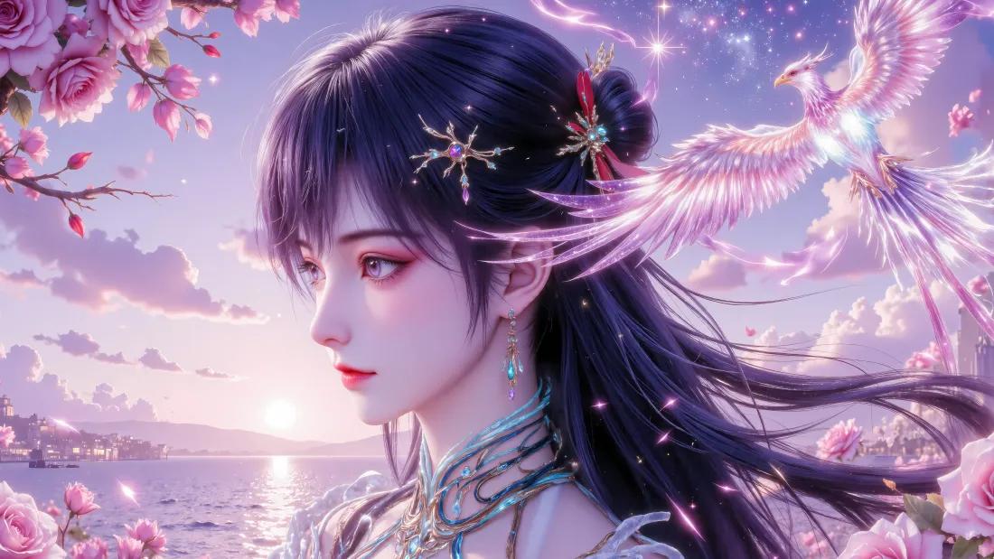6k唐雅壁纸｜斗罗大陆2绝世唐门背景图片 - 国风二次元美女「哲风壁纸」