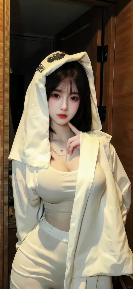 白衣美女手机壁纸｜时尚穿搭背景图片 - 气质人像「哲风壁纸」