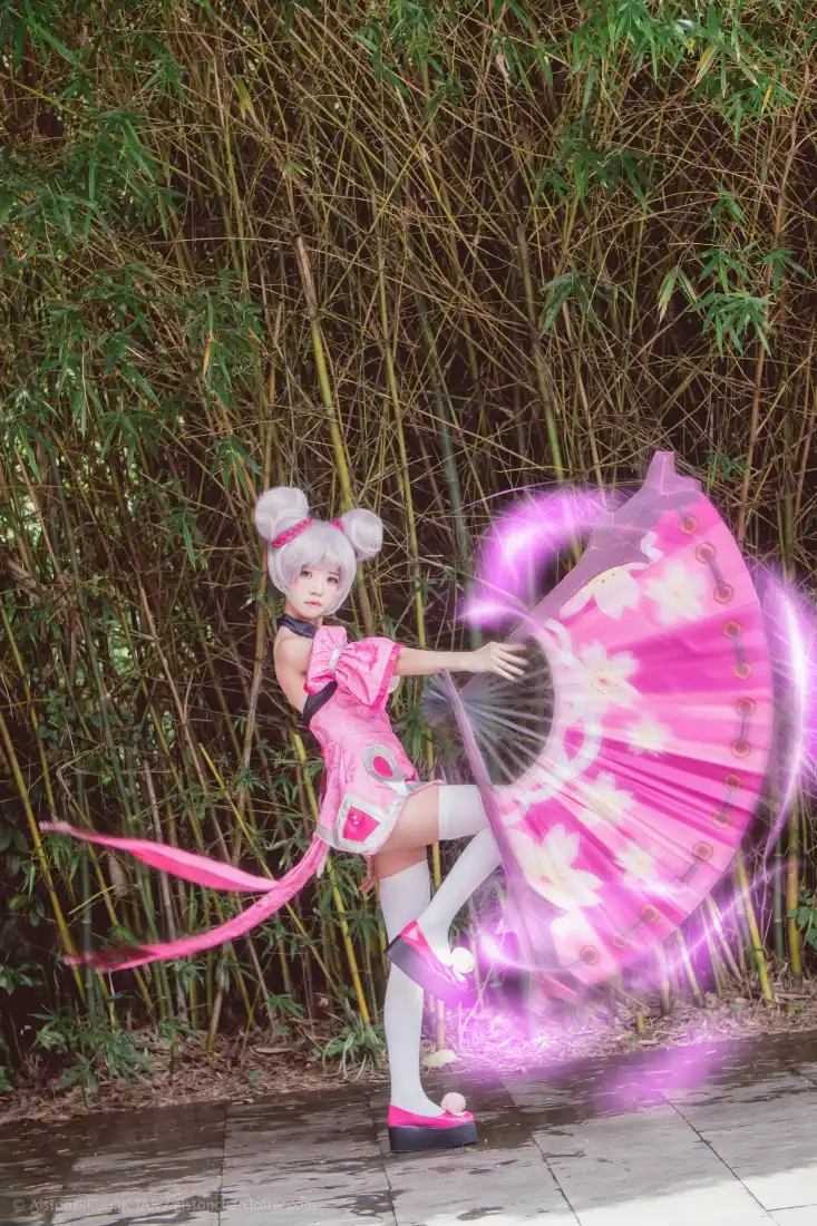 王者荣耀小乔手机壁纸｜恋之微风cos背景图片 - 桜桃喵「哲风壁纸」