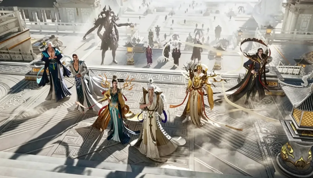 3k师兄啊师兄壁纸｜洪荒天庭众仙背景图片 - 古风仙侠「哲风壁纸」