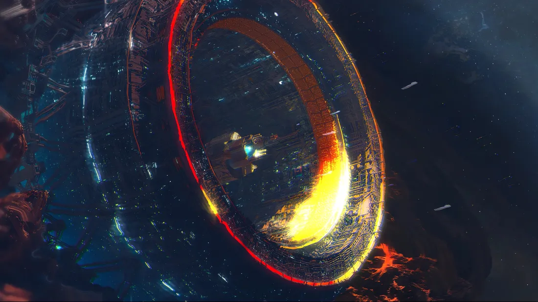 4k宇宙黑洞壁纸｜浩瀚星空背景图片 - 科幻星际场景「哲风壁纸」