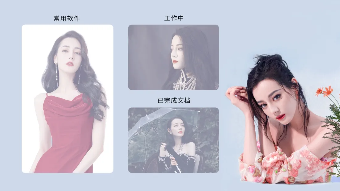 2k迪丽热巴壁纸｜工作区桌面背景图片 - 浓颜明星时尚造型「哲风壁纸」