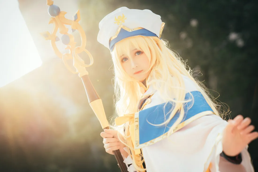 6k哥布林杀手女神官壁纸｜cosplay背景图片 - 三度_69「哲风壁纸」