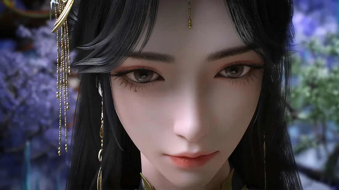 6k王曦壁纸｜完美世界古风背景图片 - 国漫仙气美女「哲风壁纸」
