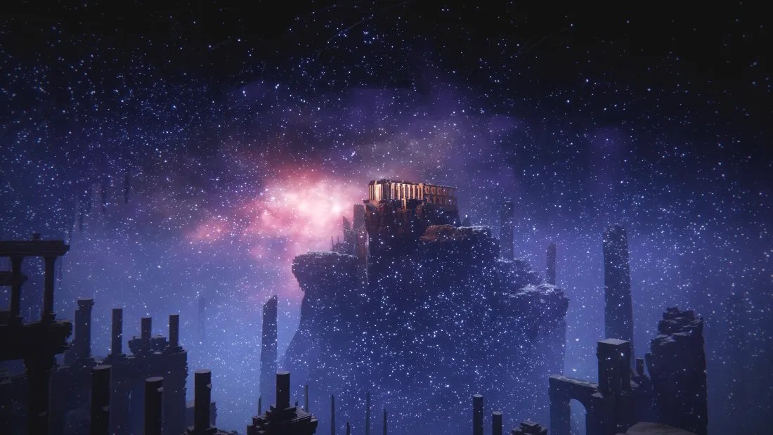 4k艾尔登法环壁纸｜永恒之城星空背景图片 - 魔幻游戏场景「哲风壁纸」