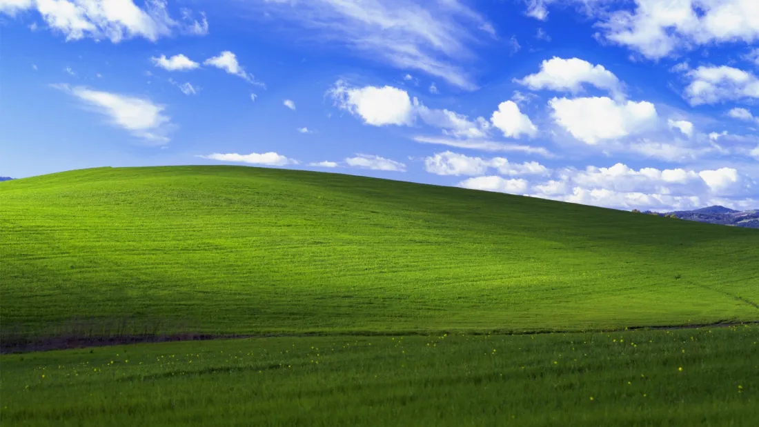4kWindows XP壁纸｜草原蓝天背景图片 - 经典电脑桌面「哲风壁纸」