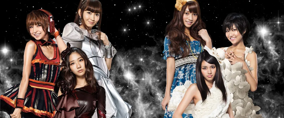 3k女团偶像壁纸｜星空背景图片 - 艺人演出写真「哲风壁纸」