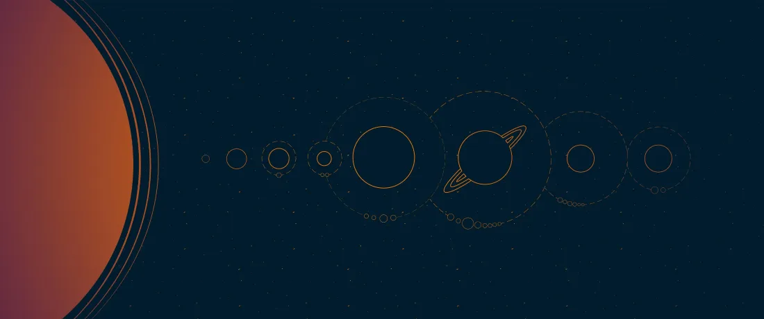 3k简约几何壁纸｜深蓝色背景图片 - 创意形状设计「哲风壁纸」