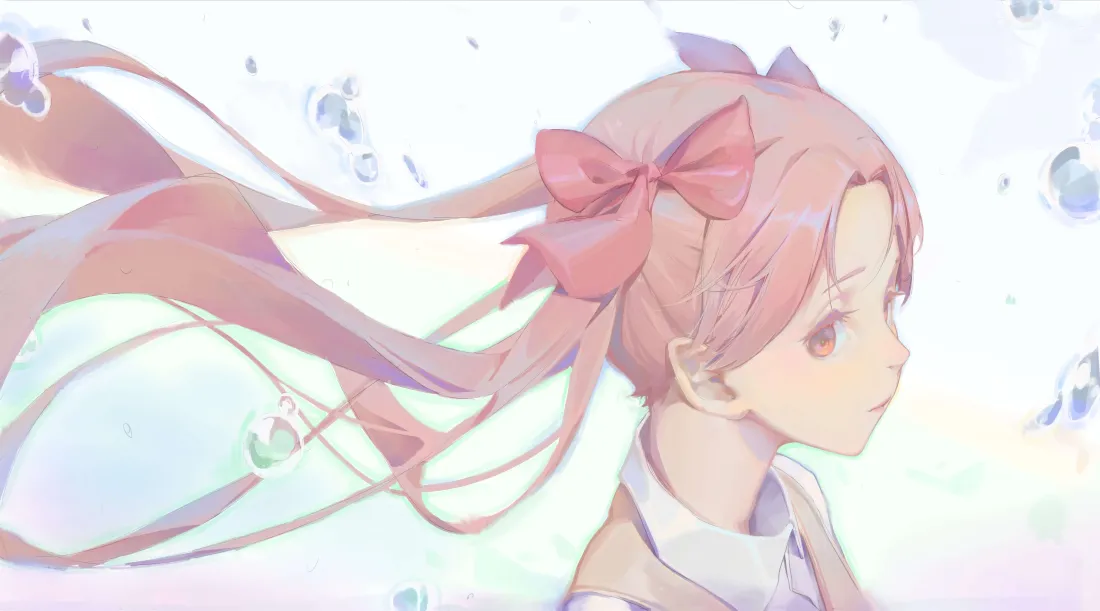 7k鹿目圆壁纸｜粉色双马尾少女背景图片 - 魔法少女小圆「哲风壁纸」