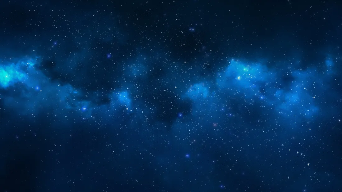 8k蓝色星云壁纸｜浩瀚星空背景图片 - 宇宙璀璨星光「哲风壁纸」