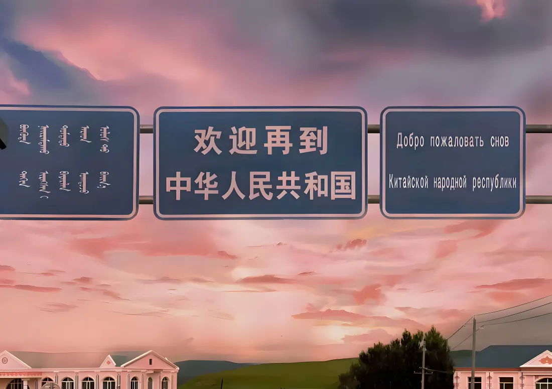 7k中华人民共和国壁纸｜边境晚霞背景图片 - 爱国风光「哲风壁纸」