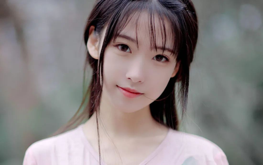 4k清纯少女壁纸｜户外清新背景图片 - 甜美可人「哲风壁纸」