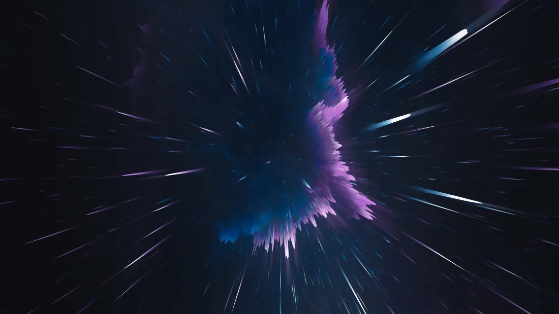 4k超光速跃迁壁纸｜科幻宇宙背景图片 - 流光速度感「哲风壁纸」