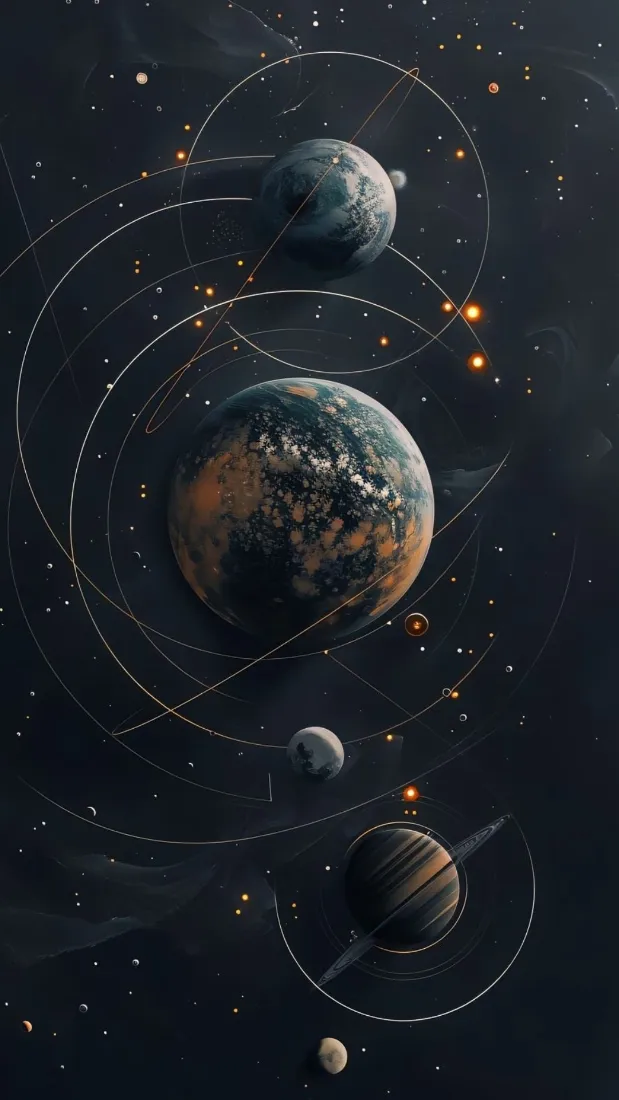 宇宙行星手机壁纸｜浩瀚星空背景图片 - 科幻天体「哲风壁纸」
