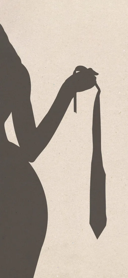 美女剪影手机壁纸｜简约背景图片 - 氛围感人像「哲风壁纸」