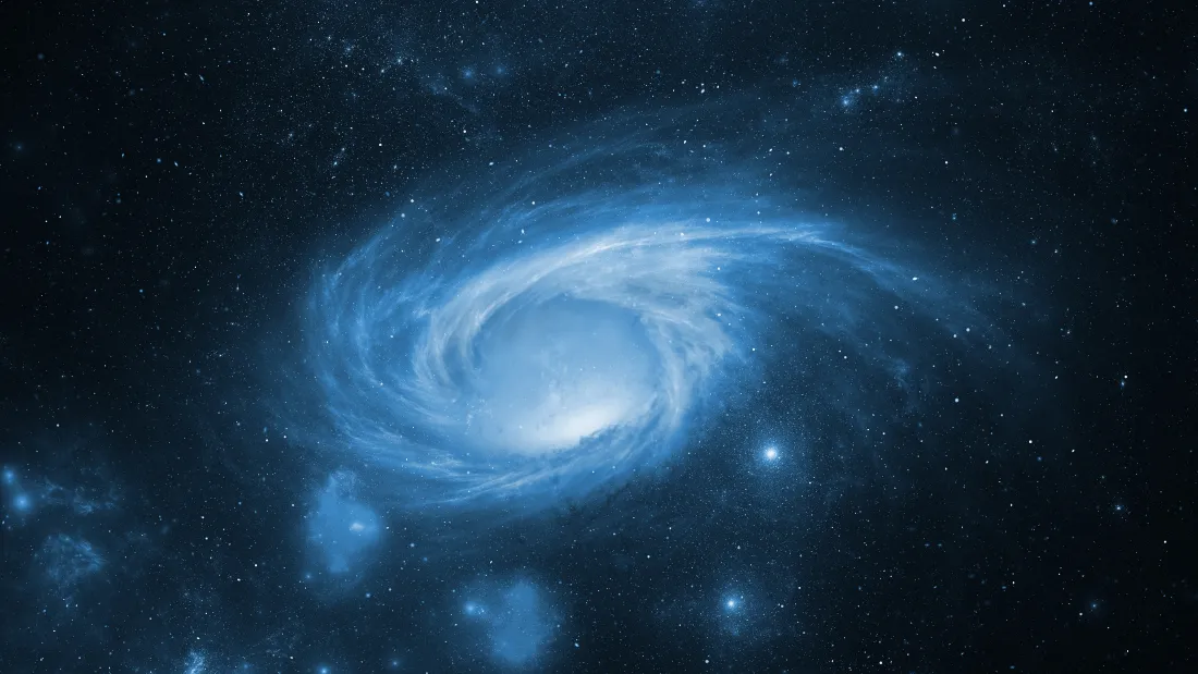 4k螺旋星系壁纸｜宇宙星空背景图片 - 精美震撼「哲风壁纸」