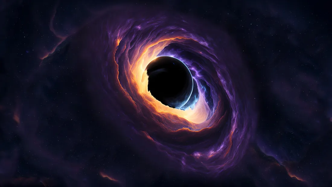 4k黑洞壁纸｜宇宙星云科幻背景图片 - 精美震撼「哲风壁纸」