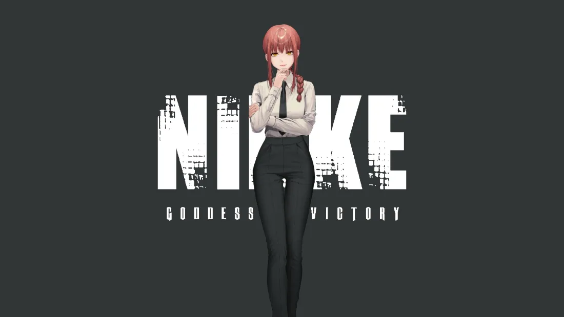 2k玛奇玛壁纸｜NIKKE联动背景图片 - 电锯人动漫角色「哲风壁纸」
