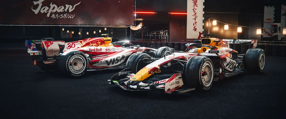 3k红牛F1赛车壁纸｜赛事赛车背景图片 - 日本站特别涂装「哲风壁纸」