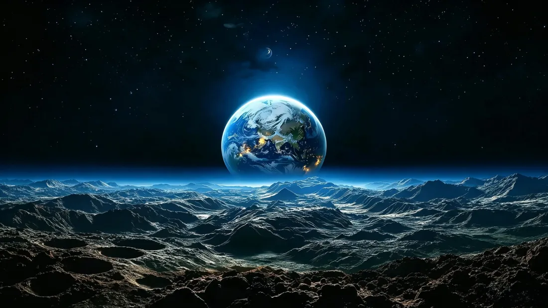 3k地球壁纸｜浩瀚宇宙星空背景图片 - 外星星球地貌景观「哲风壁纸」
