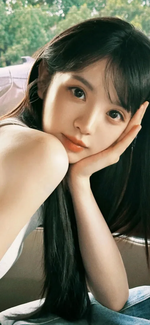 田曦薇手机壁纸｜户外清新背景图片 - 甜美少女写真「哲风壁纸」