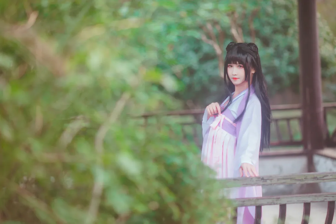 4k江厌离壁纸｜古风庭院背景图片 - 三度_69cosplay「哲风壁纸」